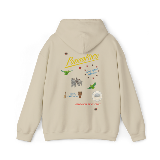 Bad Bunny No Me Quiero Ir PR Hoodie | Bad Bunny Merch | Bad Bunny NFL Super Bowl Merch