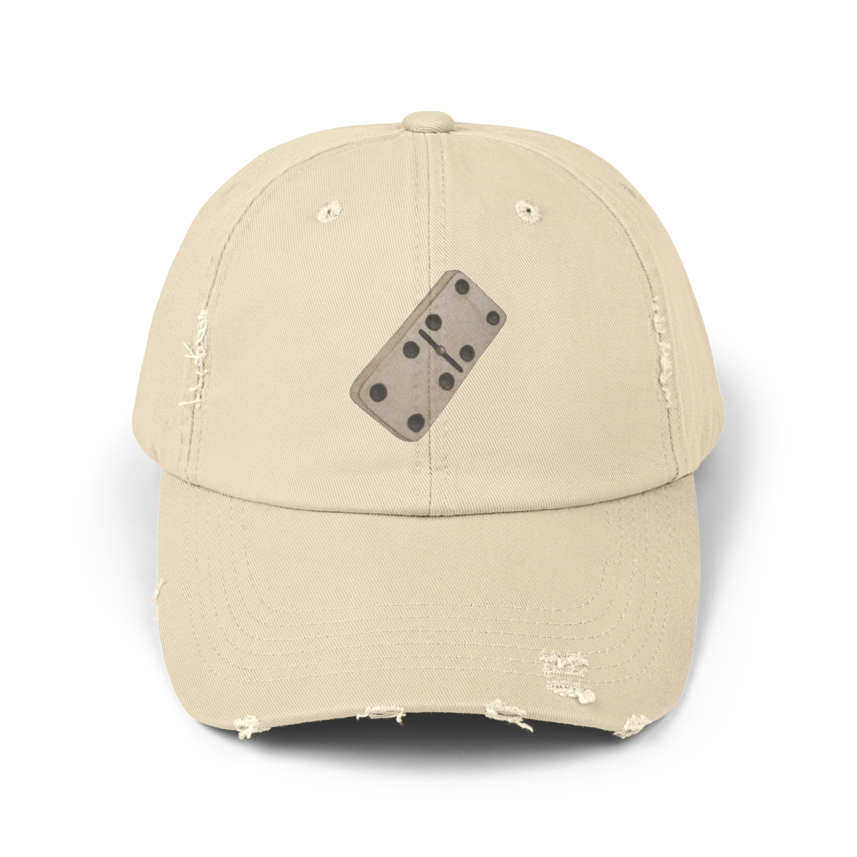 Bad Bunny Domino Distressed Cap | Bad Bunny NFL Super Bowl Merch Bad Bunny Merch