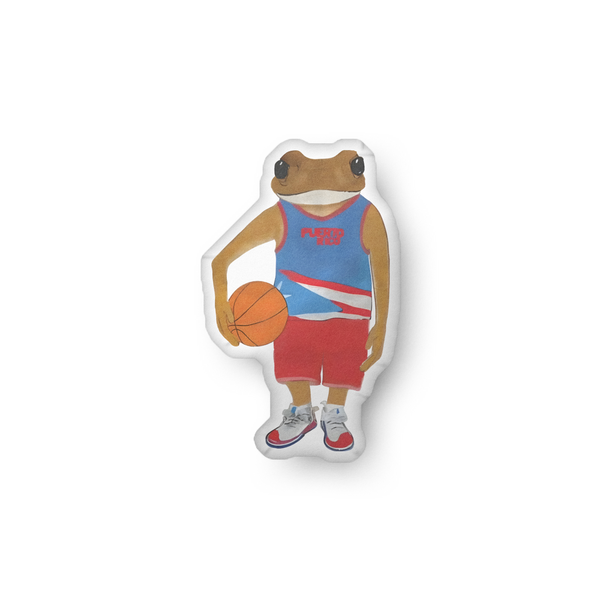 Bad Bunny Concho Basketball Pillow| Bad Bunny Merch | Bad Bunny NFL Super Bowl Merch Bad Bunny Merch