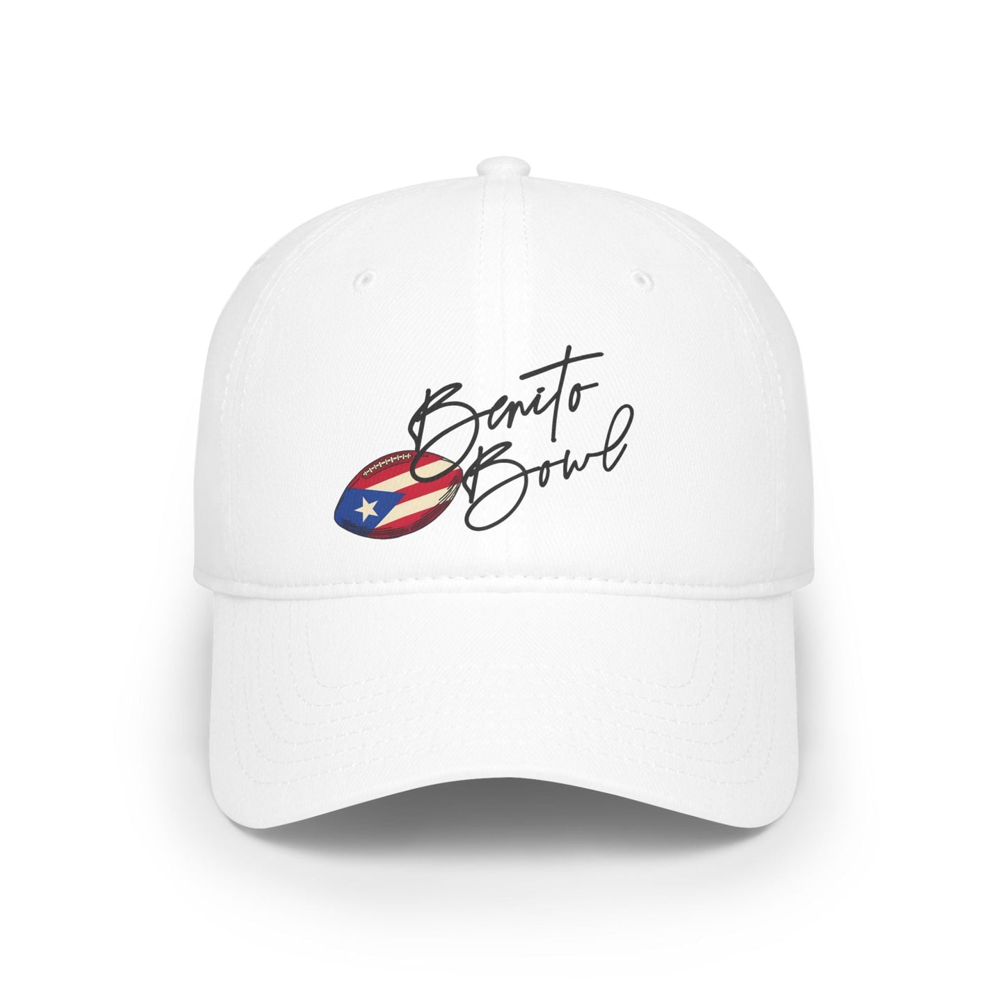 Bad Bunny Benito Bowl Logo Classic Baseball Cap | Bad Bunny Merch | Bad Bunny NFL Super Bowl Merch