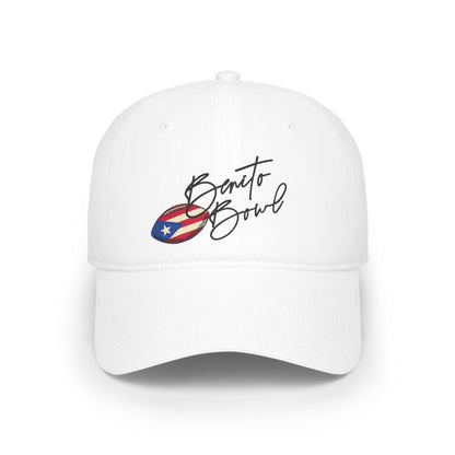Bad Bunny Benito Bowl Logo Classic Baseball Cap | Bad Bunny Merch | Bad Bunny NFL Super Bowl Merch