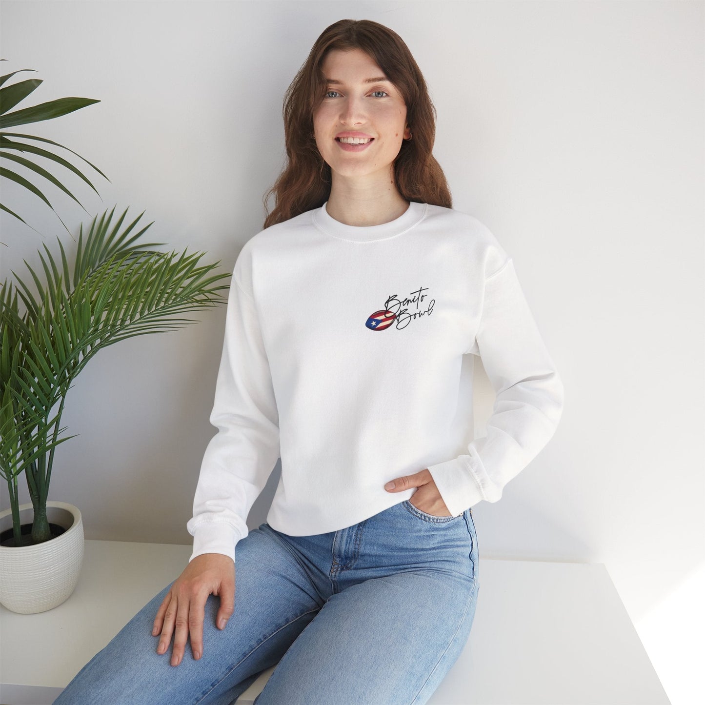 Bad Bunny Benito Bowl Crewneck Sweatshirt | Bad Bunny Merch | Bad Bunny NFL Super Bowl Merch