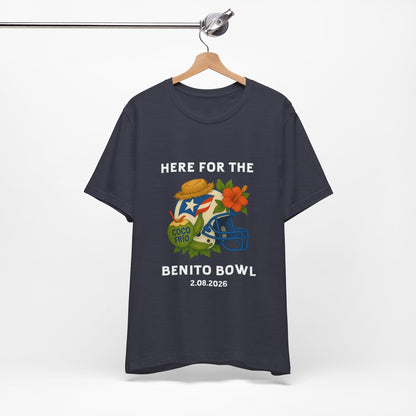Bad Bunny Benito Bowl Short Sleeve | Bad Bunny Merch | Bad Bunny NFL Super Bowl Merch