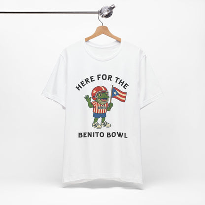 Bad Bunny Sapo Concho Coqui Short Sleeve Tee Shirt | Bad Bunny Merch | Bad Bunny NFL Super Bowl Merch