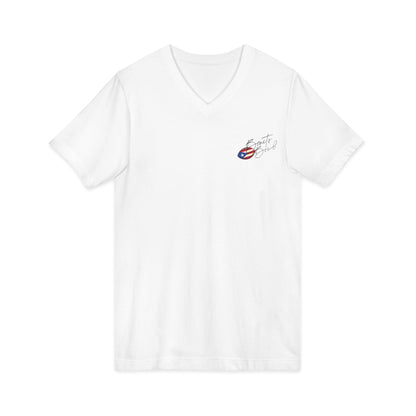 Bad Bunny Team Benito V-Neck Jersey Style Short Sleeve | Bad Bunny Merch | Bad Bunny NFL Super Bowl Merch