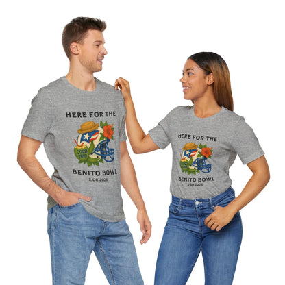Bad Bunny Benito Bowl Short Sleeve | Bad Bunny Merch | Bad Bunny NFL Super Bowl Merch
