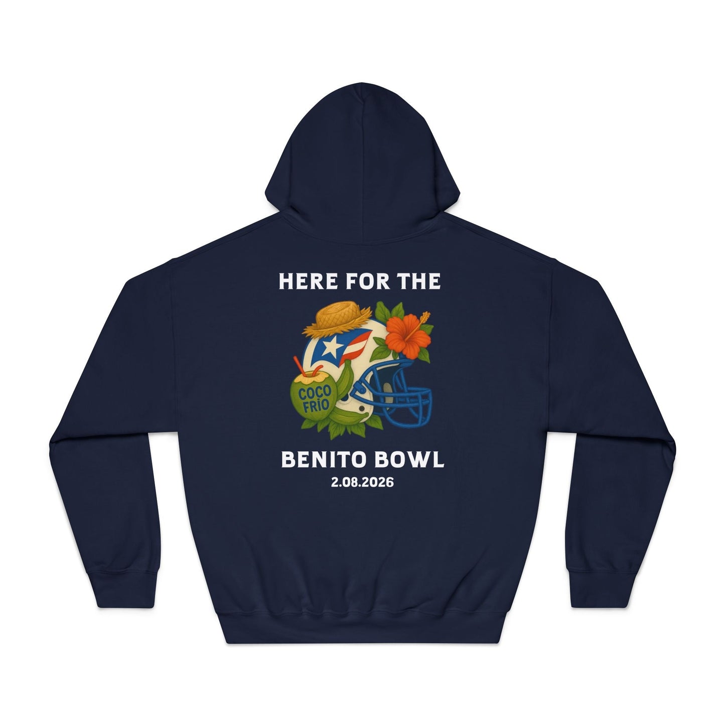 Bad Bunny  Benito Bowl Hoodie | Bad Bunny Merch | Bad Bunny NFL Super Bowl Merch