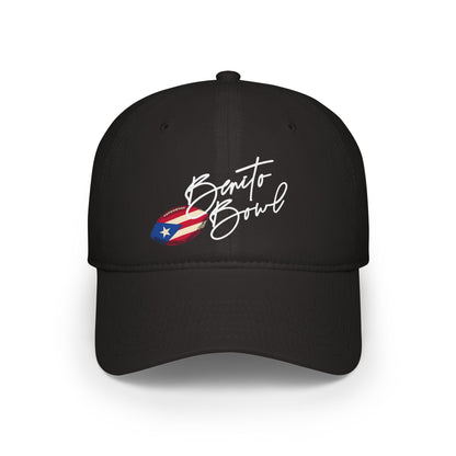 Bad Bunny Benito Bowl Logo Classic Baseball Cap | Bad Bunny Merch | Bad Bunny NFL Super Bowl Merch