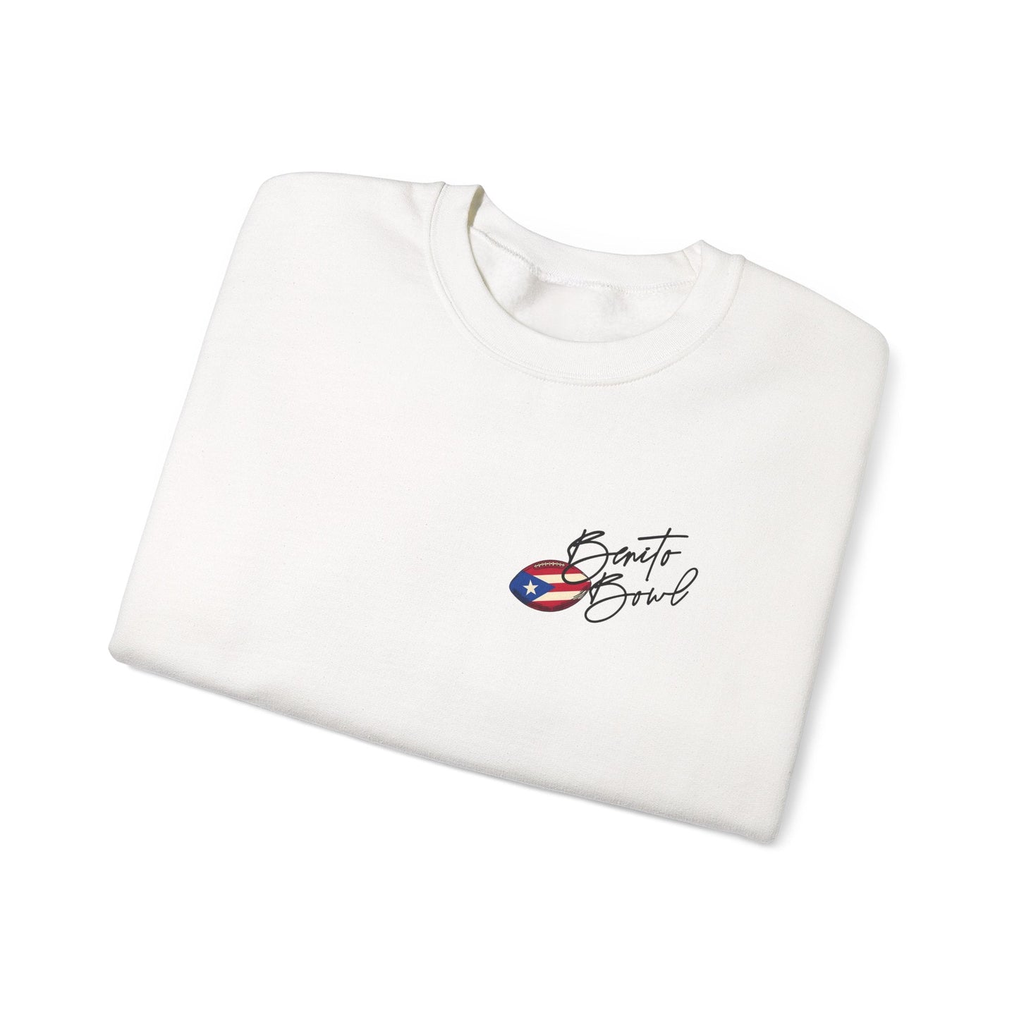 Bad Bunny Benito Bowl Crewneck Sweatshirt | Bad Bunny Merch | Bad Bunny NFL Super Bowl Merch