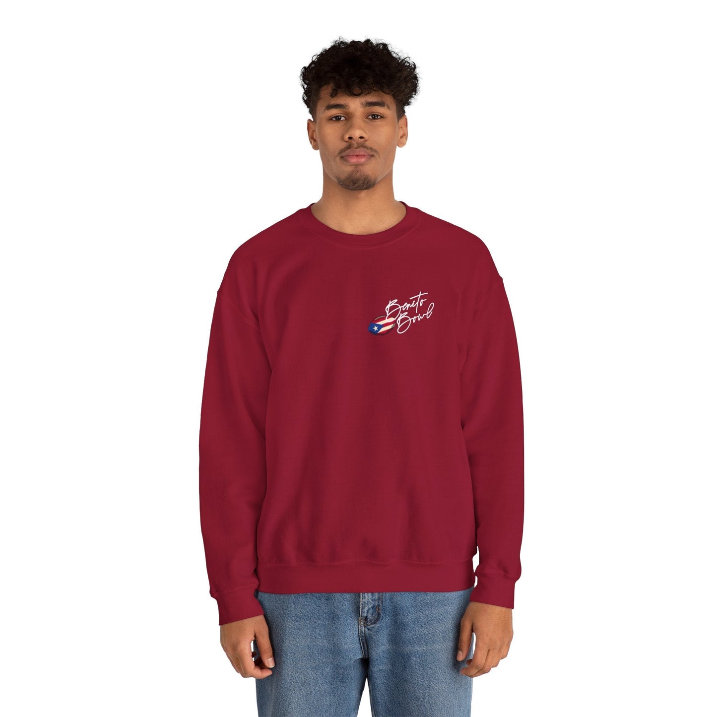 Bad Bunny Benito Bowl Crewneck Sweatshirt | Bad Bunny Merch | Bad Bunny NFL Super Bowl Merch