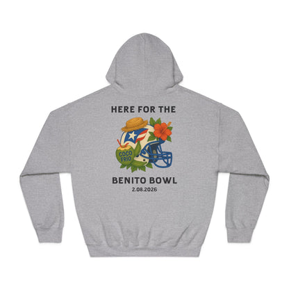 Bad Bunny  Benito Bowl Hoodie | Bad Bunny Merch | Bad Bunny NFL Super Bowl Merch