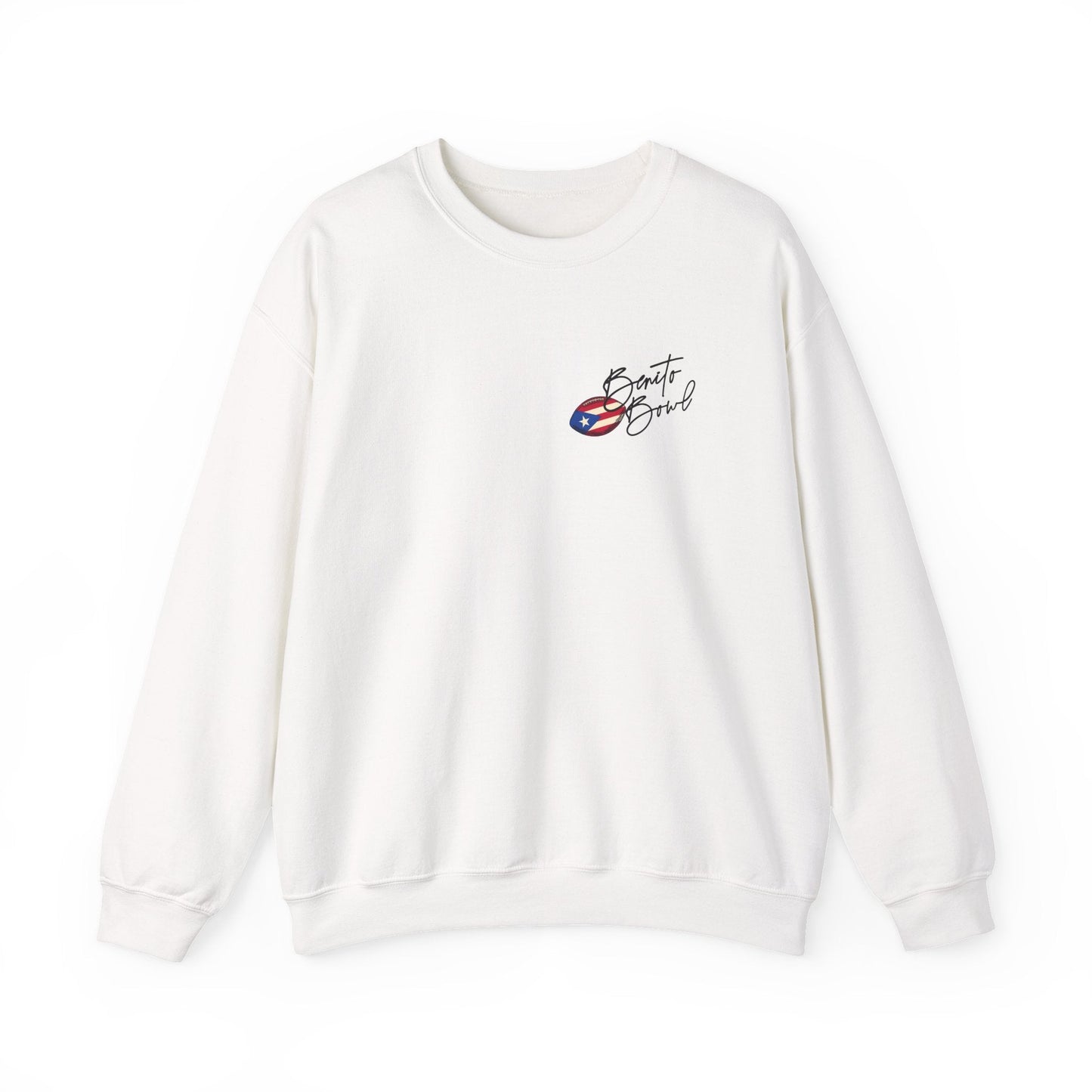 Bad Bunny Benito Bowl Crewneck Sweatshirt | Bad Bunny Merch | Bad Bunny NFL Super Bowl Merch