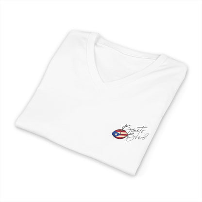 Bad Bunny Team Benito V-Neck Jersey Style Short Sleeve | Bad Bunny Merch | Bad Bunny NFL Super Bowl Merch
