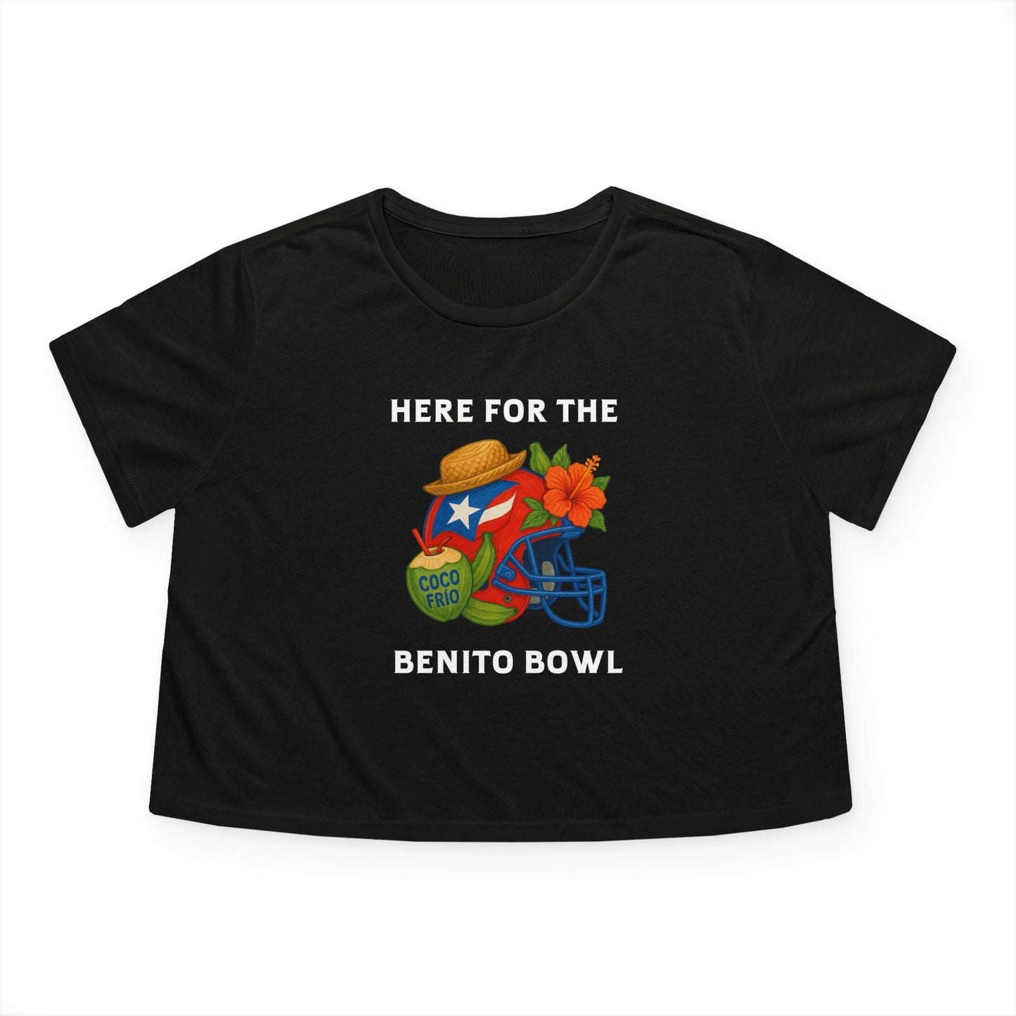 Bad Bunny  Benito Bowl Crop Top | Bad Bunny Merch | Bad Bunny NFL Super Bowl Merch