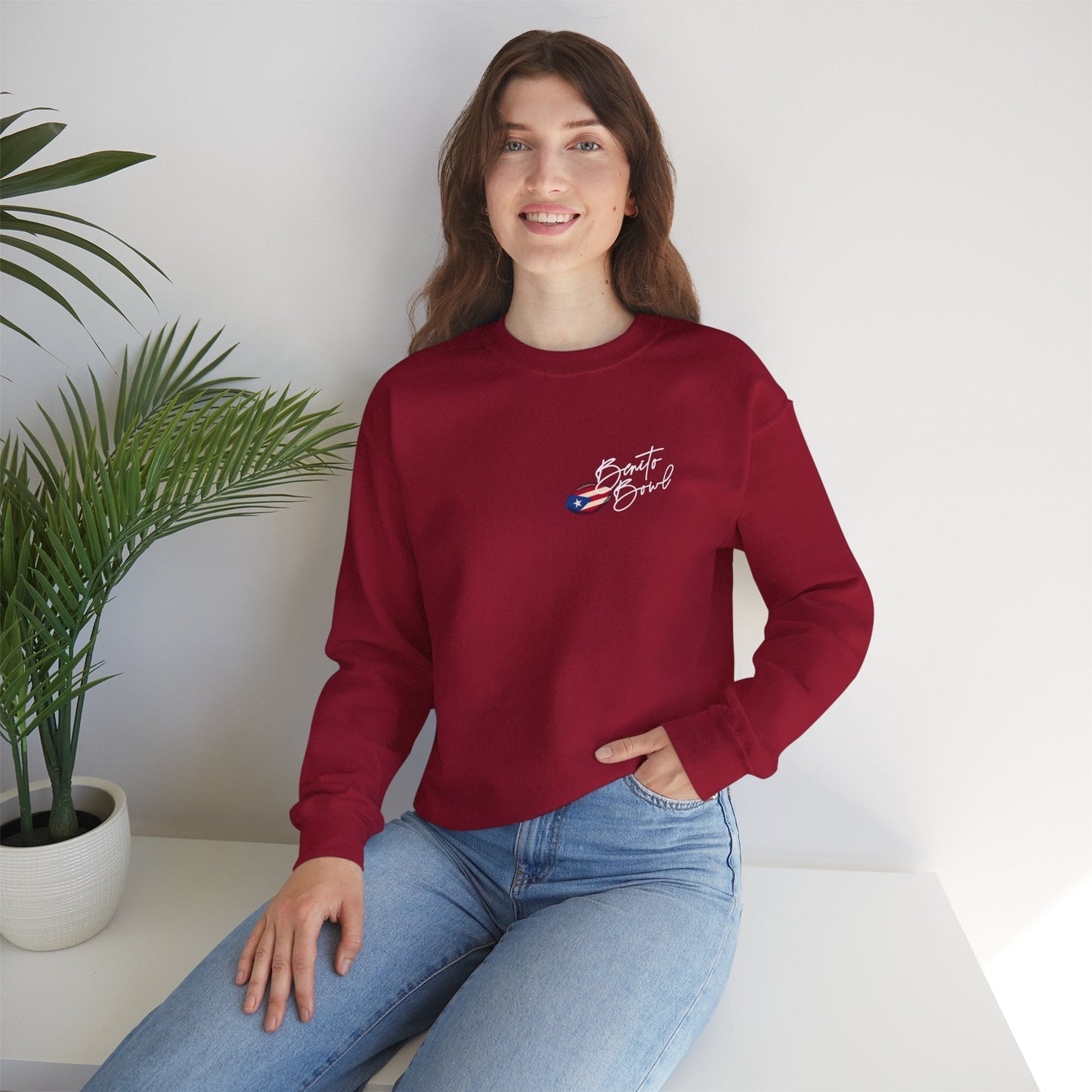Bad Bunny Benito Bowl Crewneck Sweatshirt | Bad Bunny Merch | Bad Bunny NFL Super Bowl Merch