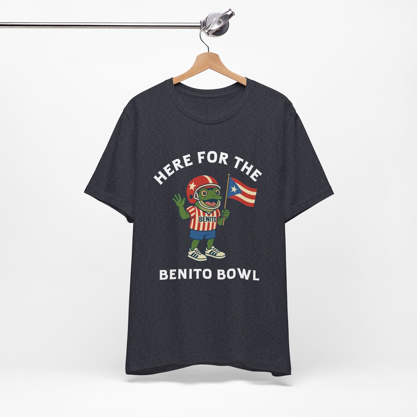 Bad Bunny Sapo Concho Coqui Short Sleeve Tee Shirt | Bad Bunny Merch | Bad Bunny NFL Super Bowl Merch