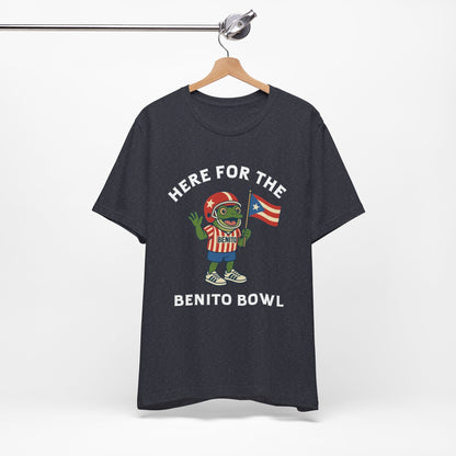 Bad Bunny Sapo Concho Coqui Short Sleeve Tee Shirt | Bad Bunny Merch | Bad Bunny NFL Super Bowl Merch