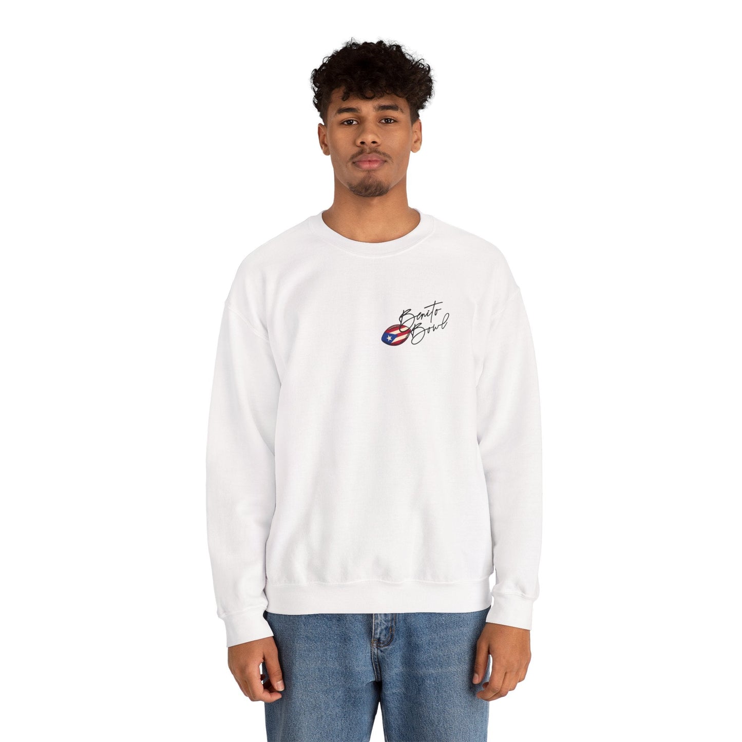 Bad Bunny Benito Bowl Crewneck Sweatshirt | Bad Bunny Merch | Bad Bunny NFL Super Bowl Merch