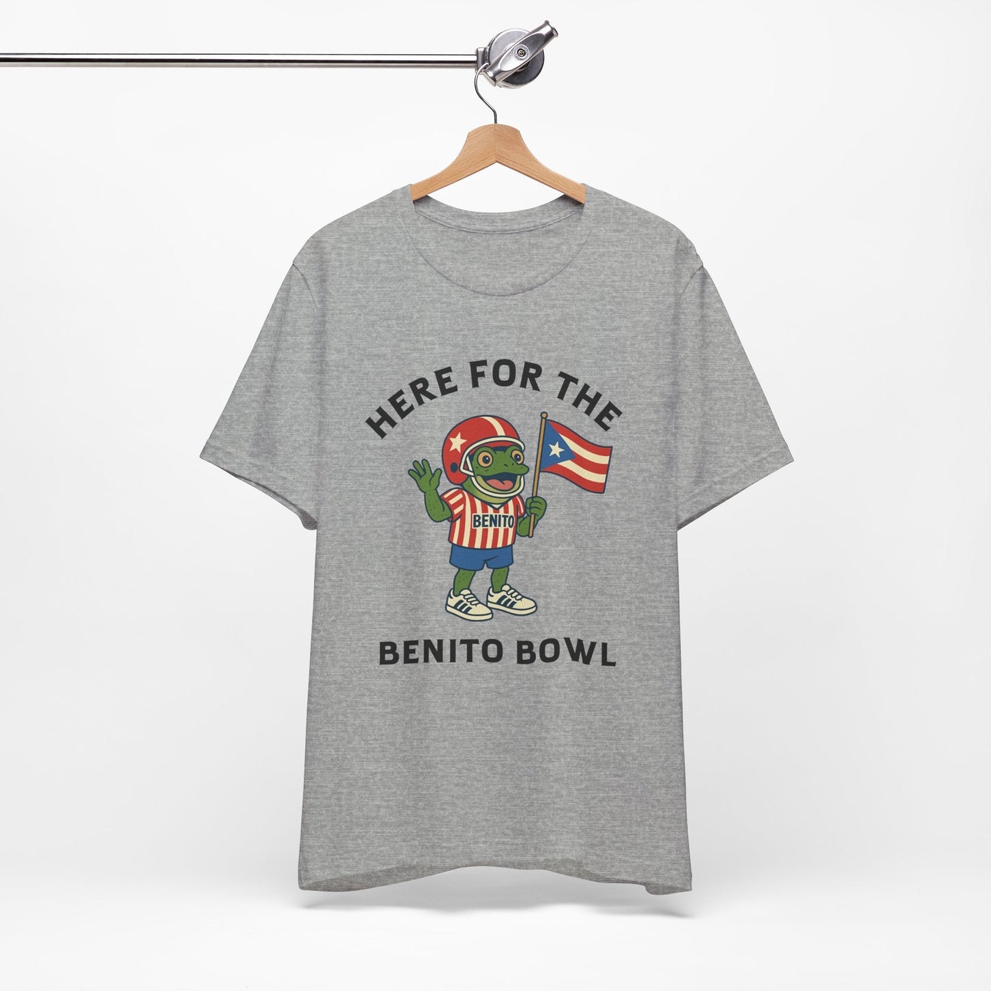 Bad Bunny Sapo Concho Coqui Short Sleeve Tee Shirt | Bad Bunny Merch | Bad Bunny NFL Super Bowl Merch