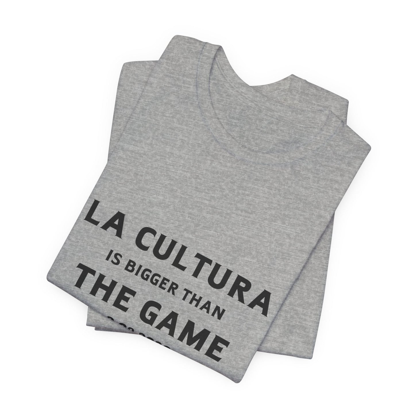 Bad Bunny La Cultura is Bigger Benito Bowl Short Sleeve | Bad Bunny Merch | Bad Bunny NFL Super Bowl Merch