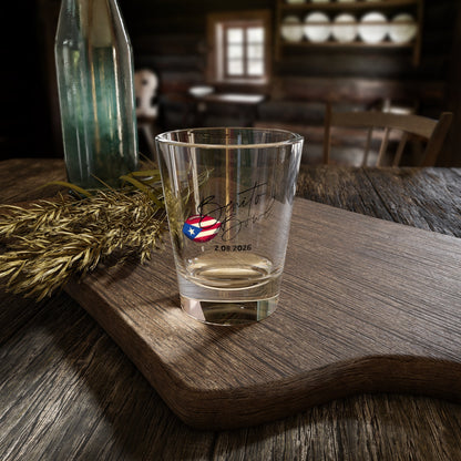 Bad Bunny Benito Bowl Puerto Rican Flag Shot Glass  | Bad Bunny Merch | Bad Bunny NFL Super Bowl Merch