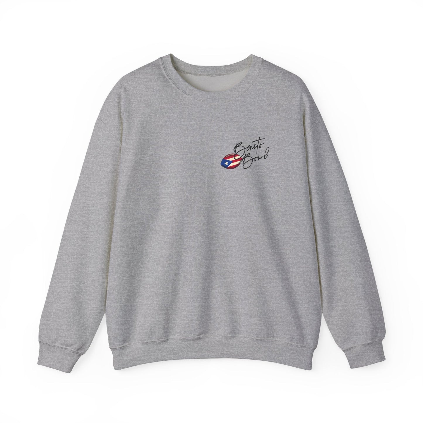 Bad Bunny Benito Bowl Crewneck Sweatshirt | Bad Bunny Merch | Bad Bunny NFL Super Bowl Merch