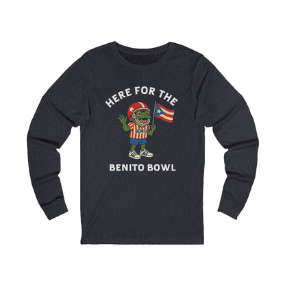 Bad Bunny Sapo Concho Coqui Long Sleeve | Bad Bunny Merch | Bad Bunny NFL Super Bowl Merch