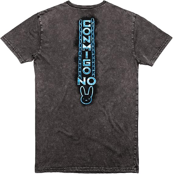 Bad Bunny x Royal Rumble Conmigo No T-Shirt Black