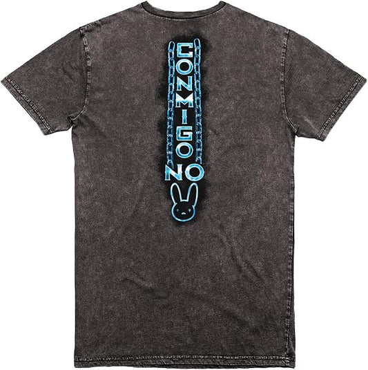 Bad Bunny x Royal Rumble Conmigo No T-Shirt Black