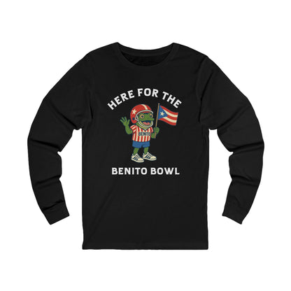 Bad Bunny Sapo Concho Coqui Long Sleeve | Bad Bunny Merch | Bad Bunny NFL Super Bowl Merch