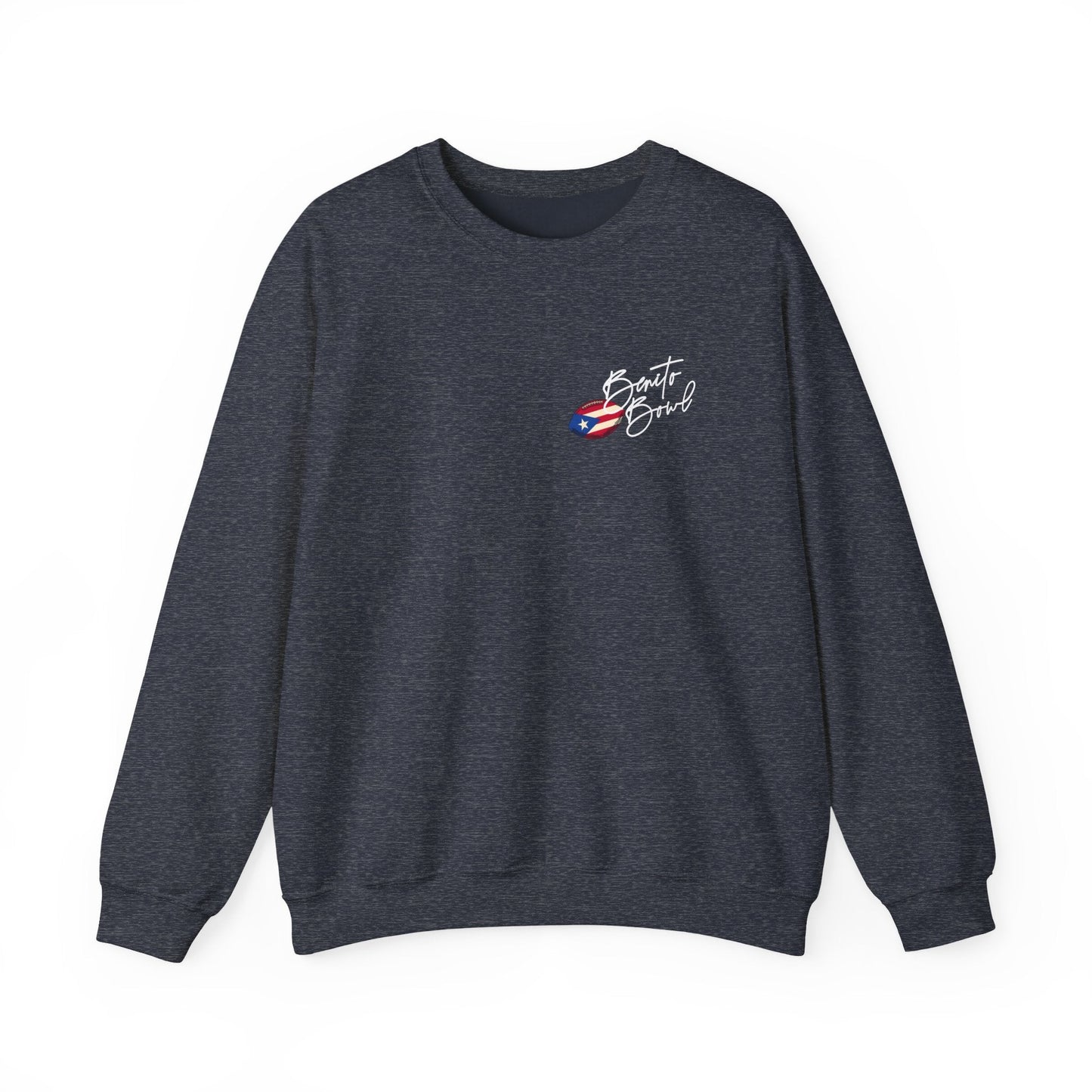 Bad Bunny Benito Bowl Crewneck Sweatshirt | Bad Bunny Merch | Bad Bunny NFL Super Bowl Merch