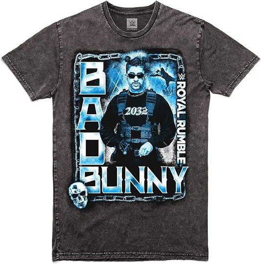 Bad Bunny x Royal Rumble Conmigo No T-Shirt Black