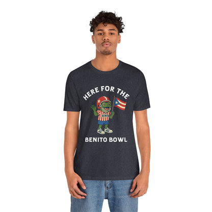 Bad Bunny Sapo Concho Coqui Short Sleeve Tee Shirt | Bad Bunny Merch | Bad Bunny NFL Super Bowl Merch