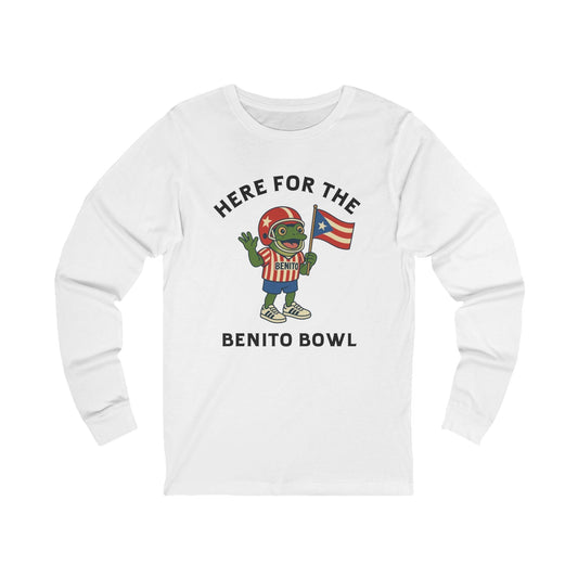 Bad Bunny Sapo Concho Coqui Long Sleeve | Bad Bunny Merch | Bad Bunny NFL Super Bowl Merch