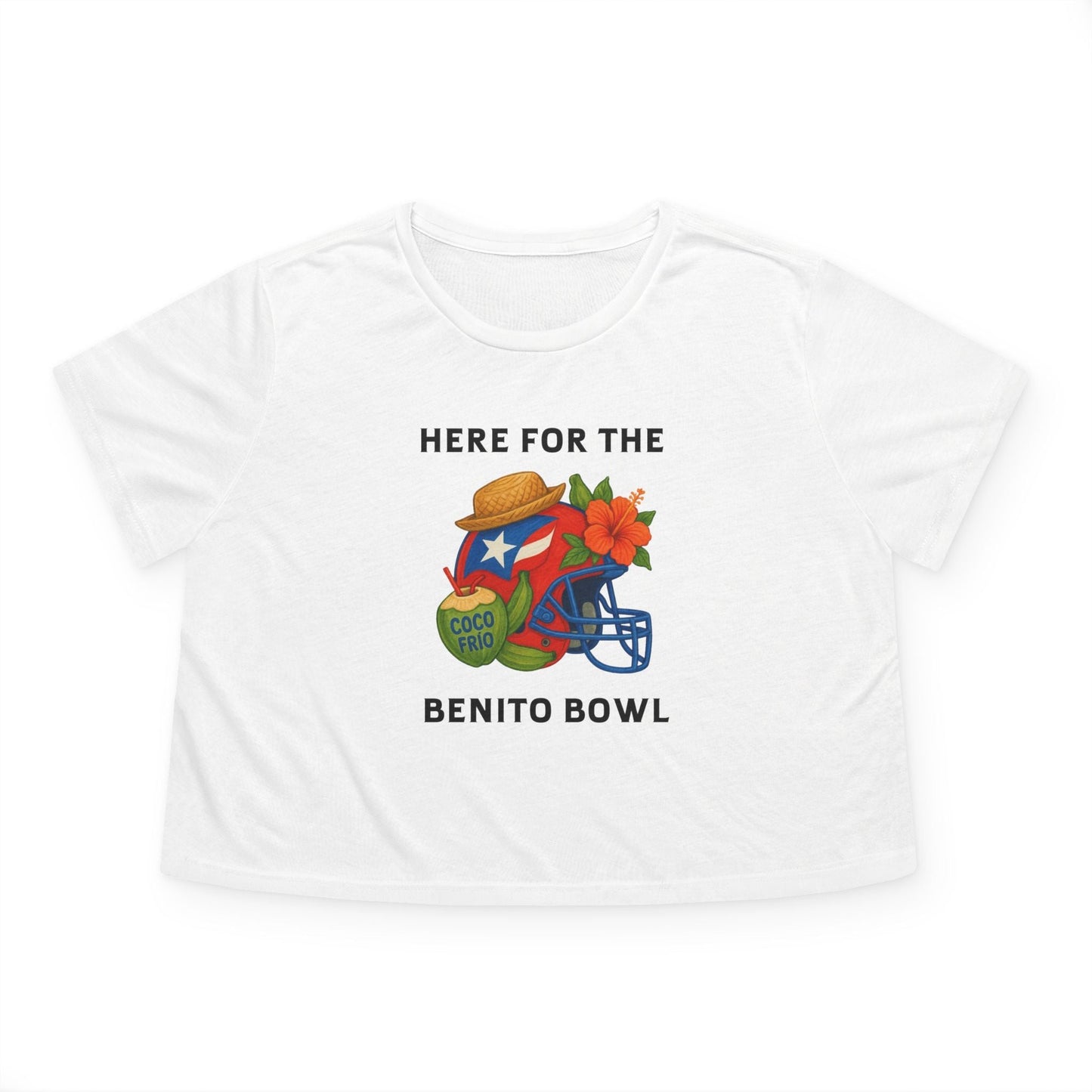 Bad Bunny  Benito Bowl Crop Top | Bad Bunny Merch | Bad Bunny NFL Super Bowl Merch