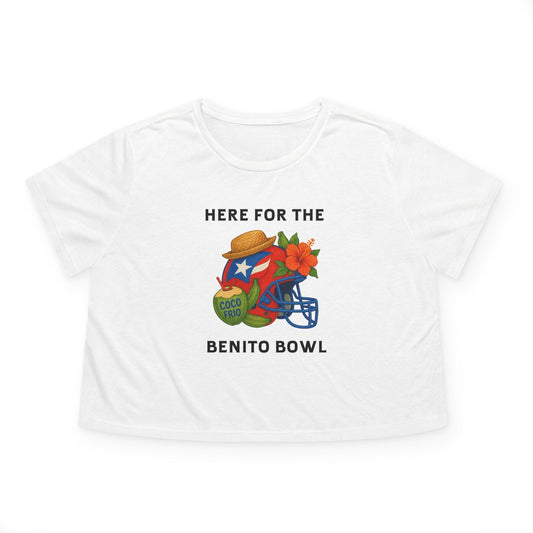 Bad Bunny  Benito Bowl Crop Top | Bad Bunny Merch | Bad Bunny NFL Super Bowl Merch