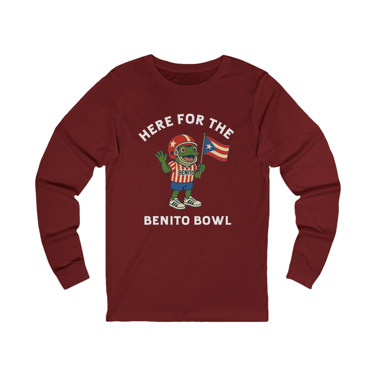 Bad Bunny Sapo Concho Coqui Long Sleeve | Bad Bunny Merch | Bad Bunny NFL Super Bowl Merch