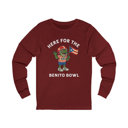 Bad Bunny Sapo Concho Coqui Long Sleeve | Bad Bunny Merch | Bad Bunny NFL Super Bowl Merch