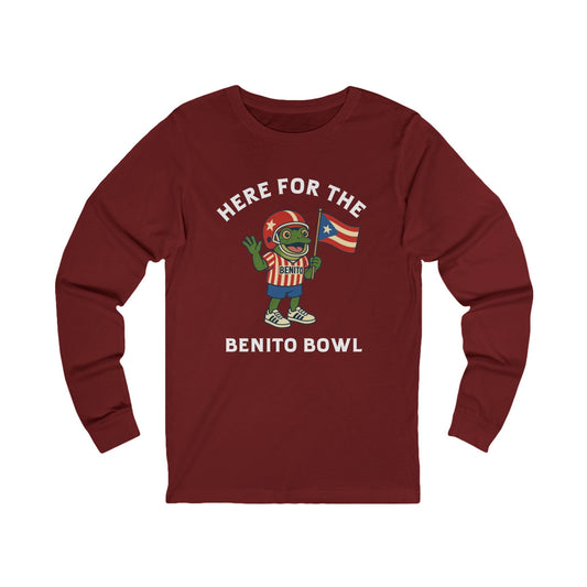 Bad Bunny Sapo Concho Coqui Long Sleeve | Bad Bunny Merch | Bad Bunny NFL Super Bowl Merch