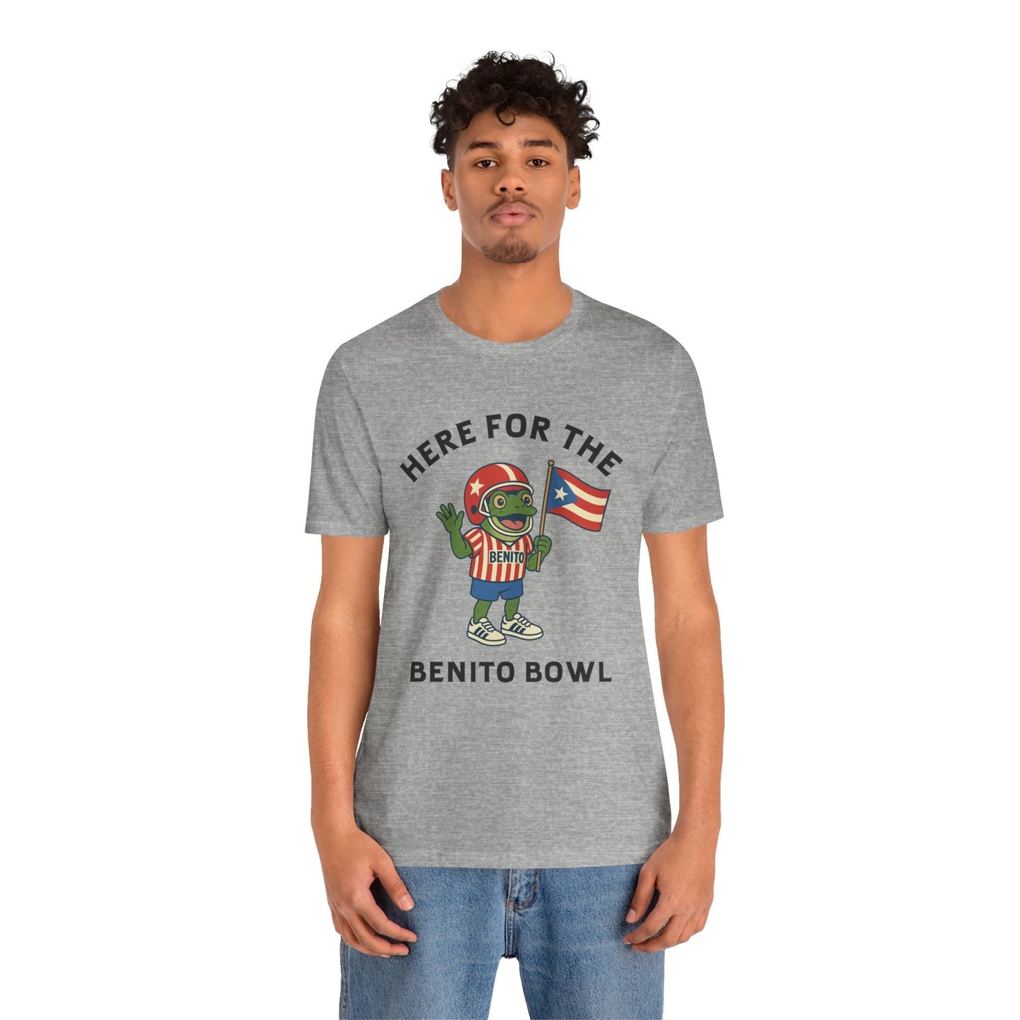 Bad Bunny Sapo Concho Coqui Short Sleeve Tee Shirt | Bad Bunny Merch | Bad Bunny NFL Super Bowl Merch
