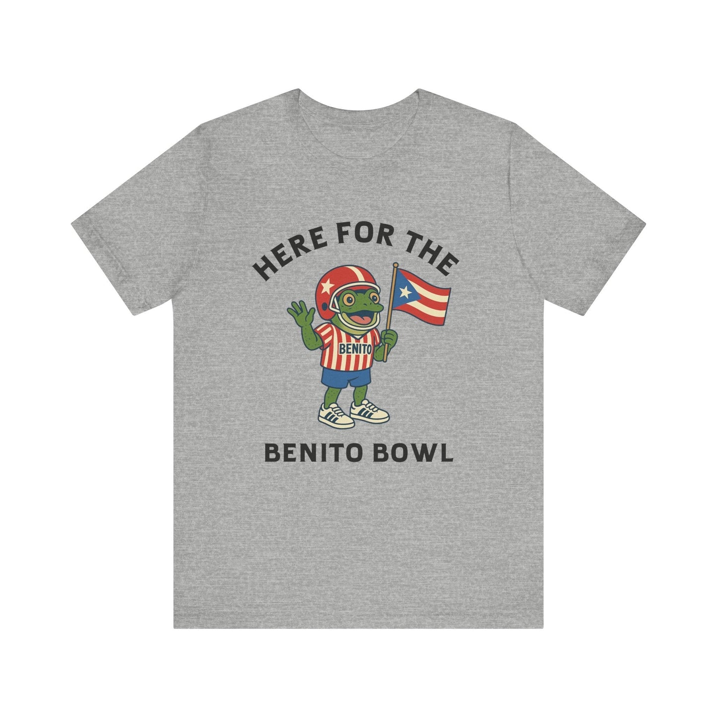 Bad Bunny Sapo Concho Coqui Short Sleeve Tee Shirt | Bad Bunny Merch | Bad Bunny NFL Super Bowl Merch
