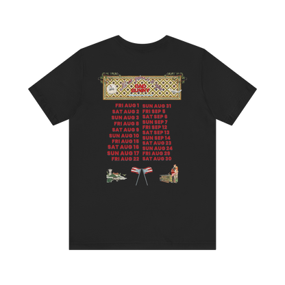 Bad Bunny Concho Tour Dates Tee  | Bad Bunny Merch | Bad Bunny NFL Super Bowl Merch