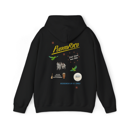 Bad Bunny No Me Quiero Ir PR Hoodie | Bad Bunny Merch | Bad Bunny NFL Super Bowl Merch