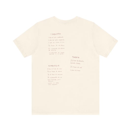 Bad Bunny Coquito, Turron, Tembleque Tee   | Bad Bunny Merch | Bad Bunny NFL Super Bowl Merch