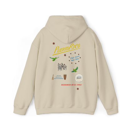 Bad Bunny No Me Quiero Ir PR Hoodie | Bad Bunny Merch | Bad Bunny NFL Super Bowl Merch