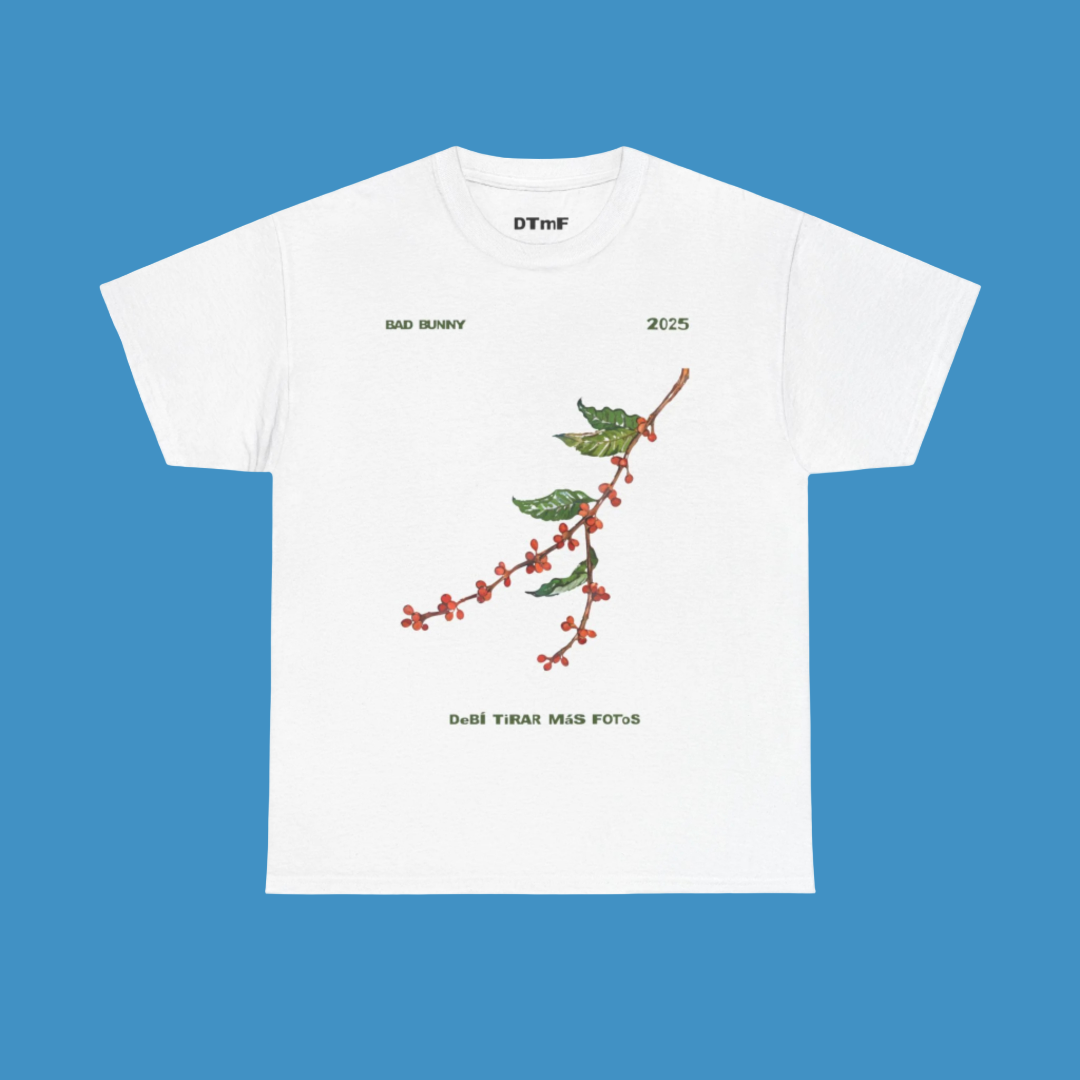 DBad Bunny Coffee Branch Tee | Bad Bunny Merch | Bad Bunny NFL Super Bowl Merch