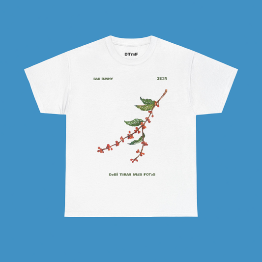 DBad Bunny Coffee Branch Tee | Bad Bunny Merch | Bad Bunny NFL Super Bowl Merch