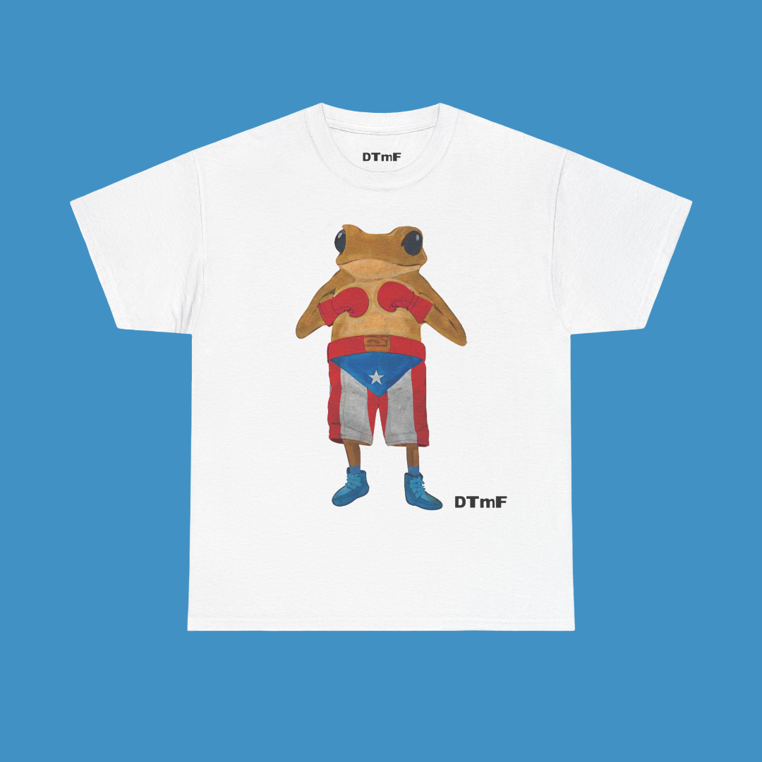 Bad Bunny  Concho Boxing Tee | Bad Bunny Merch | Bad Bunny NFL Super Bowl Merch