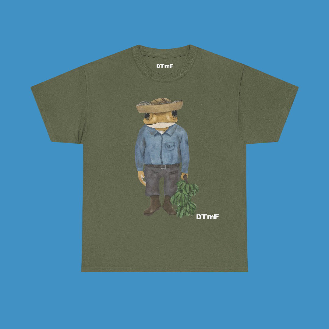Bad Bunny Concho Green Banana Tee | Bad Bunny Merch | Bad Bunny NFL Super Bowl Merch