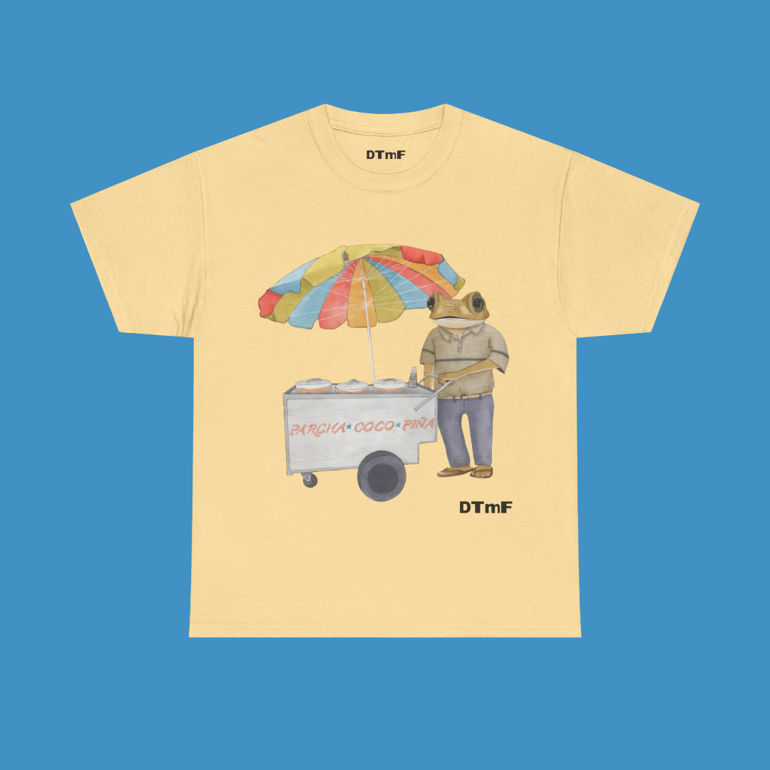 Bad Bunny Concho Yellow Tee | Bad Bunny Merch | Bad Bunny NFL Super Bowl Merch